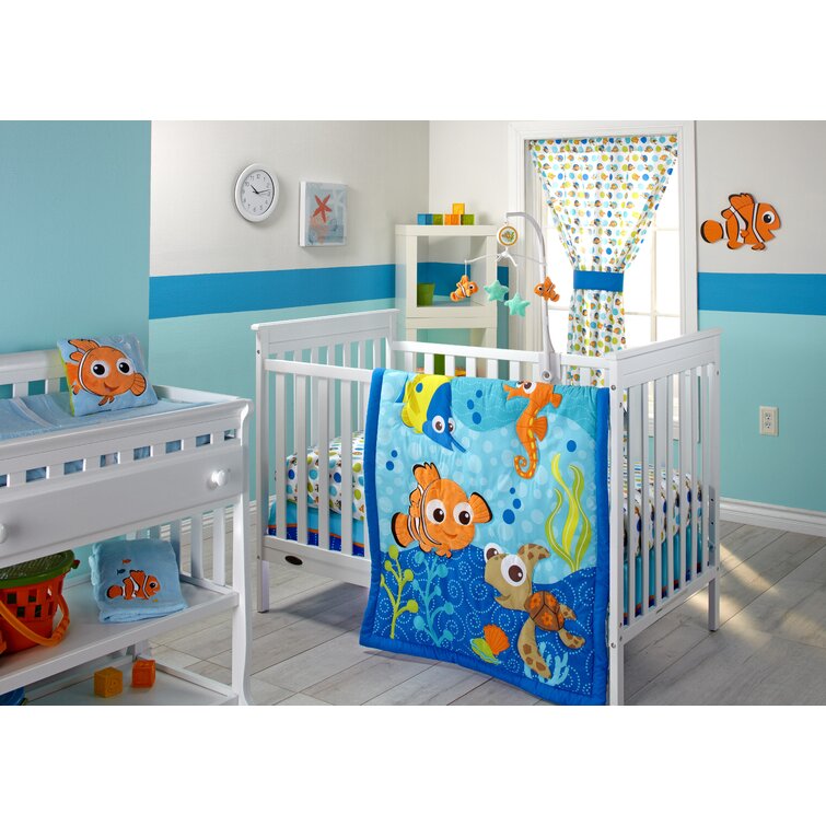 3 piece crib store bedding set boy